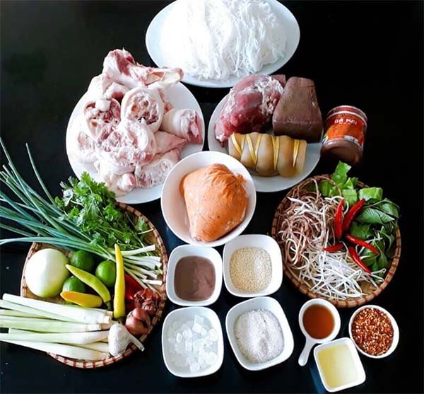 cách nấu bún bò